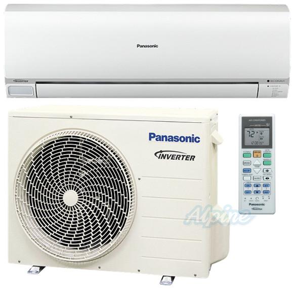 Panasonic XE9PKUA 9,000 BTU Cooling (.8 Ton), 12,000 BTU Heating 
